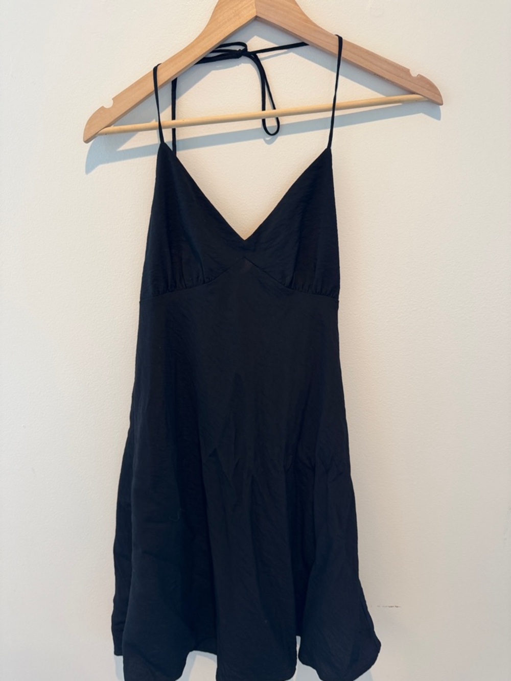 Madewell Black V-Neck Slip Tank